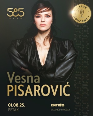 Flyer: Live Performance, Vesna Pisarovic