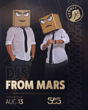 Flyer: DJ From Mars