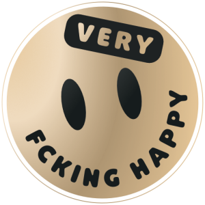Flyer: Very Fucking Happy