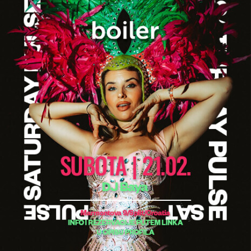 SATURDAY PULSE NIGHT - Flyer