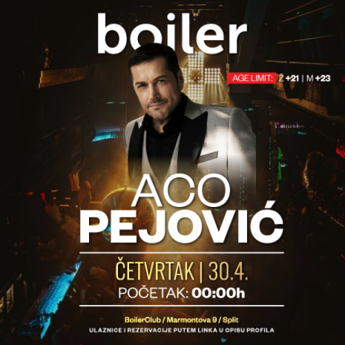ACO PEJOVIĆ - Flyer