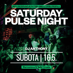 Flyer: SATURDAY PULSE NIGHT