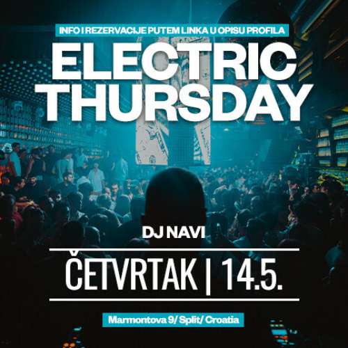 ELECTRIC THURSDAY - Flyer