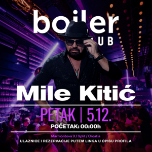 Flyer: MILE KITIĆ