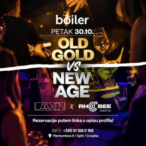 OLD GOLD VS NEW AGE - Flyer