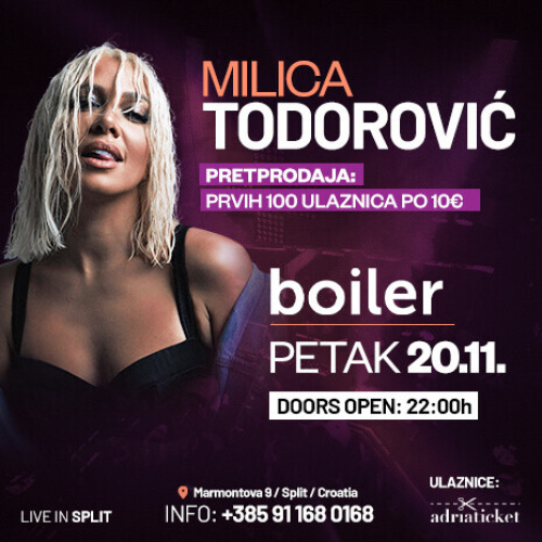 MILICA TODOROVIĆ - Flyer