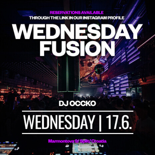 WEDNESDAY FUSION - Flyer