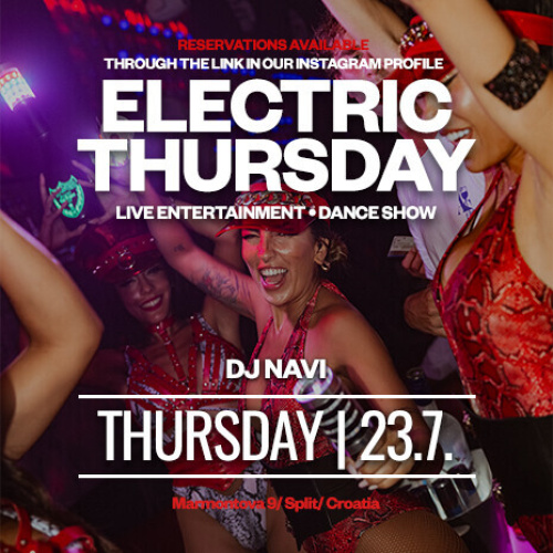 ELECTRIC THURSDAY - Flyer