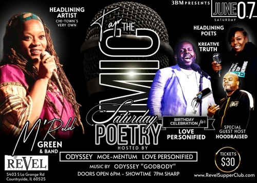 Tap the Mic - Flyer