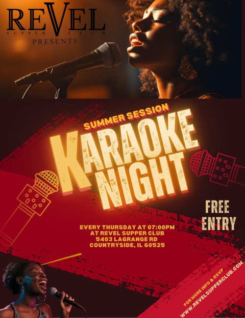Summer Sessions Karaoke - Flyer
