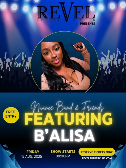 Nuance Band & Friends featuring B'Alisa - Flyer