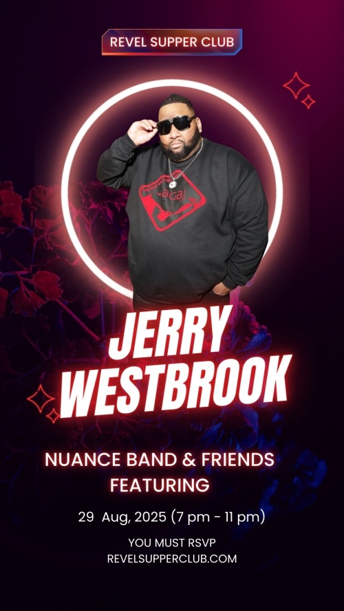 Nuance Band & Friends featuring Jerry Westbrook - Flyer