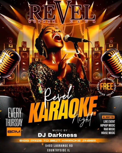 Revel Karaoke Nights - Flyer