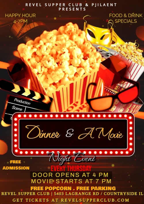 Dinner & A Movie - Flyer