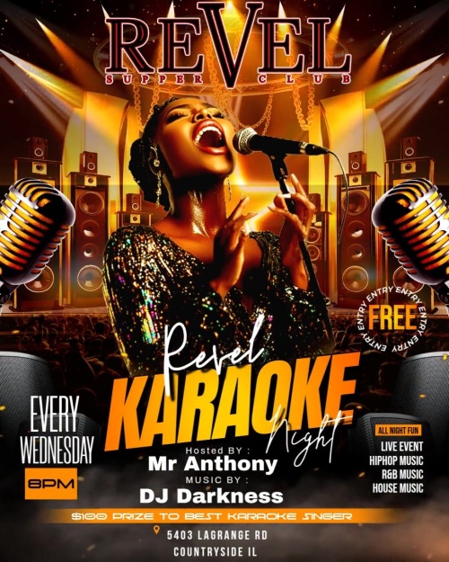 Revel Karaoke Nights - Flyer