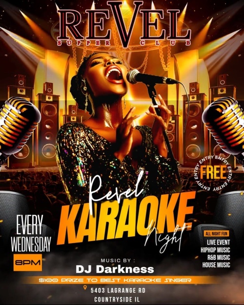 Revel Karaoke Nights - Flyer