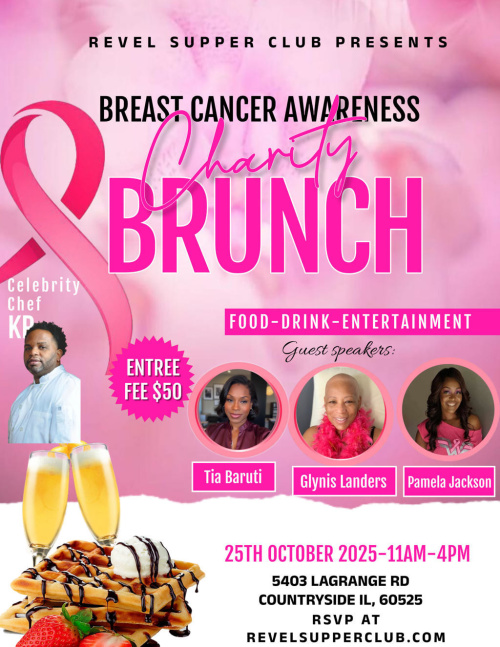 Breast Cancer Awareness Brunch - Flyer