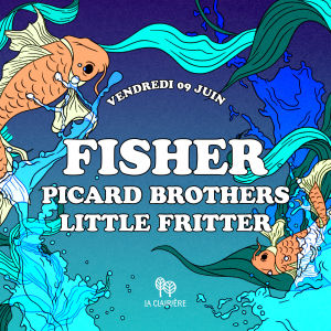 Flyer: La Clairière : FISHER, PICARD BROTHERS, LITTLE FRITTER