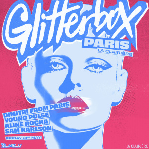 Flyer: GLITTERBOX : DIMITRI FROM PARIS, YOUNG PULSE