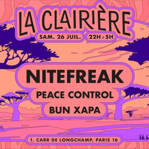 Flyer: La Clairière : Nitefreak