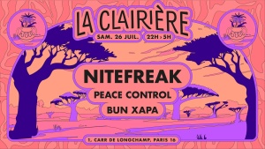 Flyer: La Clairière : Nitefreak