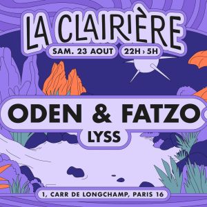 Flyer: La Clairière : Oden & Fatzo