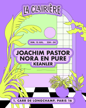 Flyer: La Clairière : JOACHIM PASTOR, NORA EN PURE