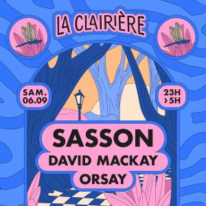 Flyer: La Clairière : Sasson