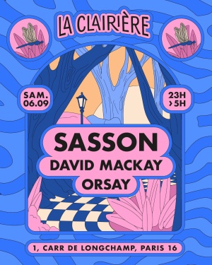 Flyer: La Clairière : Sasson
