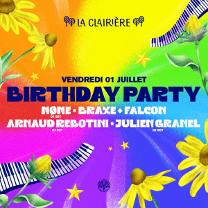 Flyer: La Clairière : BIRTHDAY PARTY