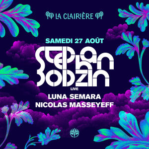 Flyer: La Clairière : STEPHAN BODZIN (LIVE)
