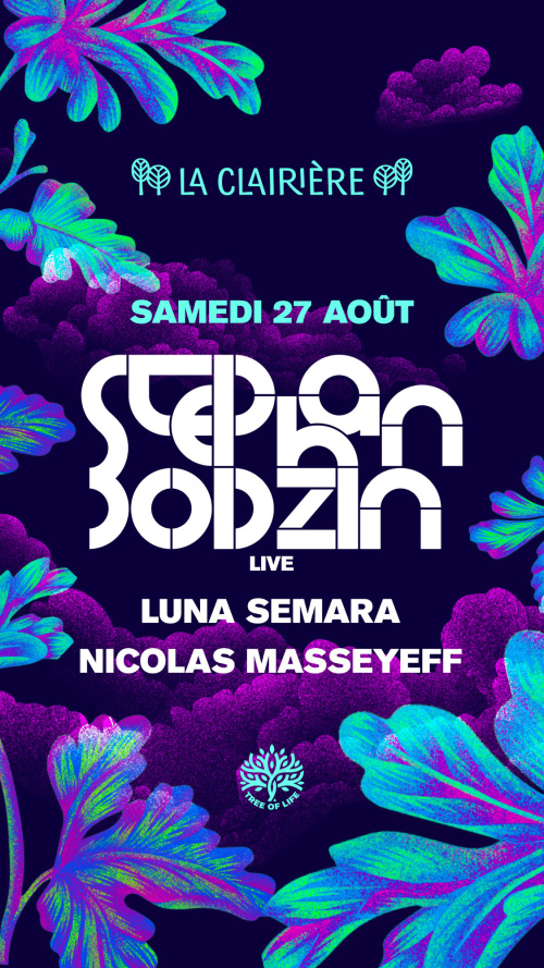 Flyer: La Clairière : STEPHAN BODZIN (LIVE)