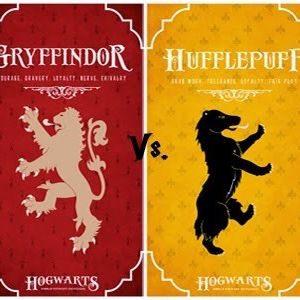 Flyer: Quidditch Gryffindor VS Hufflepuff