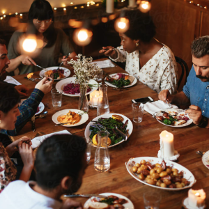 Flyer: Dinner with colleagues