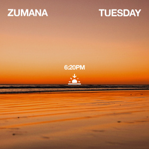 Flyer: ZUMANA TUESDAY