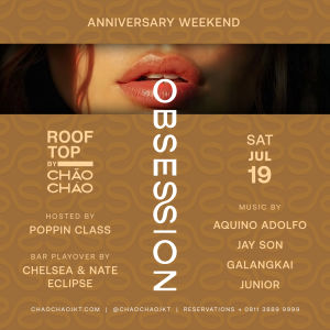 Flyer: CHĀOCHÁO ANNIVERSARY