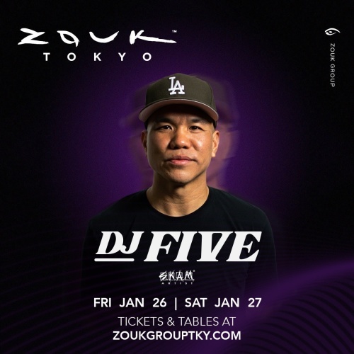 DJ FIVE - Flyer
