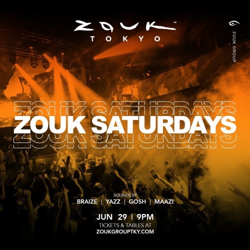ZOUK SATURDAYS - Flyer