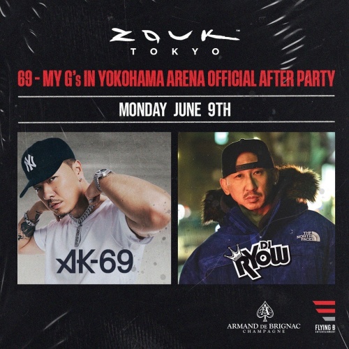 ak69 / dj ryow - Flyer