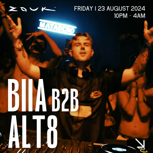BIIA & ALT8 ft. TAZ ANGULLIA & ERWIN LINDEN - Flyer