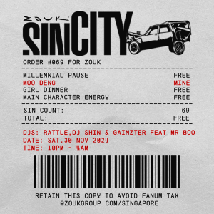 Flyer: Sin City