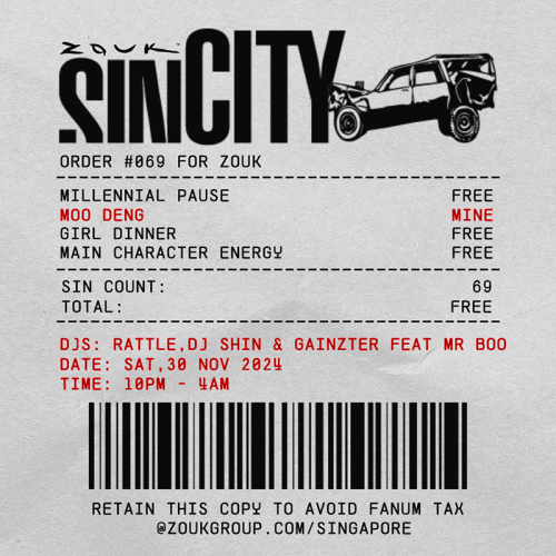 Sin City - Flyer