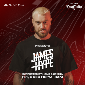 Flyer: James Hype