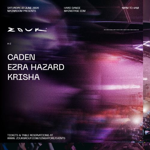 MAINROOM PRESENTS - Flyer