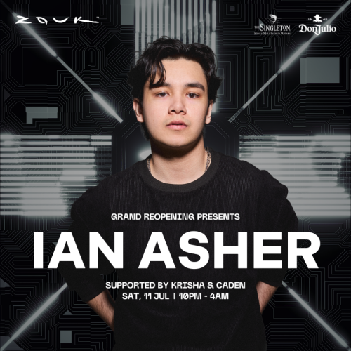 IAN ASHER - Flyer