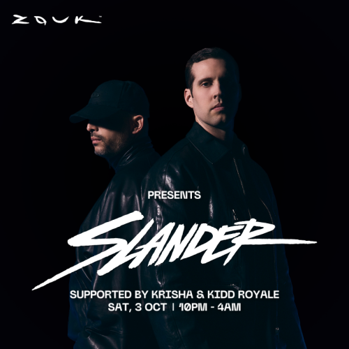 SLANDER - Flyer