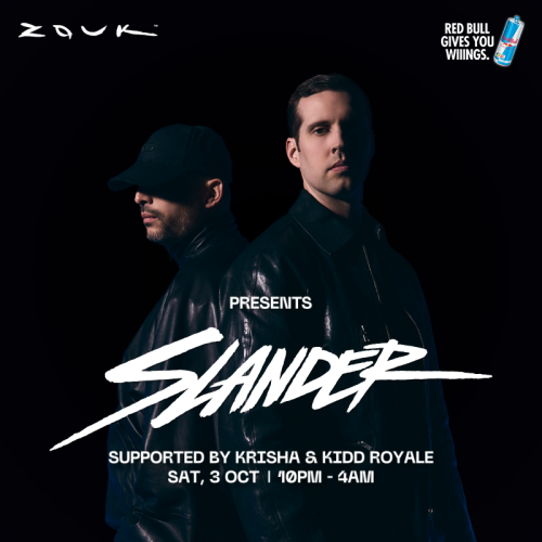 SLANDER - Flyer