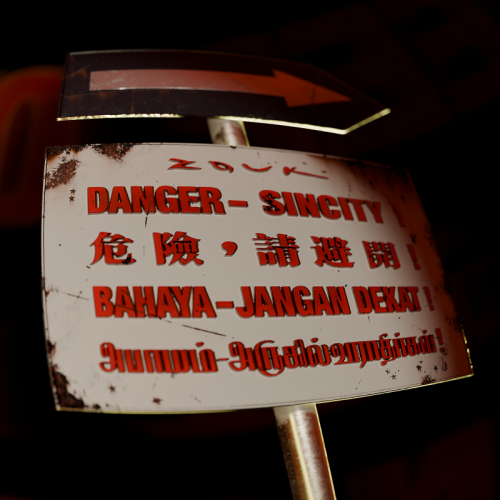 SIN CITY - Flyer