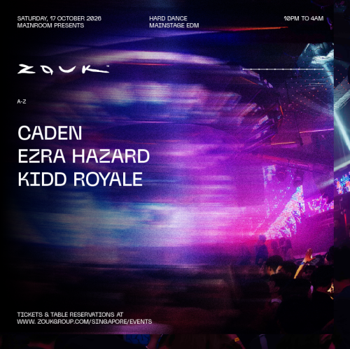 MAINROOM PRESENTS - Flyer