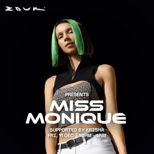 MISS MONIQUE - Flyer